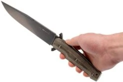 Viper Fate VT 4005 SWCV Stonewashed, Green Micarta, Fixed Blade -Chic Knife Store VPVT4005SWCV 08 viper fate vt vpvt4005swcv 08