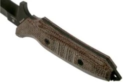 Viper Fearless VT4020CM Sleipner DLC, Brown Canvas Micarta, Fixed Knife, Rumici Design -Chic Knife Store VPVT4020CM 04 viper