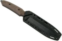 Viper Fearless VT4020CM Sleipner DLC, Brown Canvas Micarta, Fixed Knife, Rumici Design -Chic Knife Store VPVT4020CM 06 viper