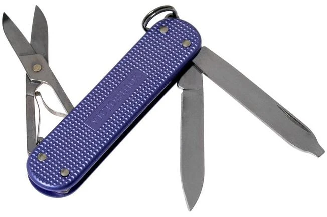 Victorinox Classic SD Alox Colours, Electric Lavender 0.6221.223G Swiss Pocket Knife 4 Victorinox Classic SD Alox Colours, Electric Lavender 0.6221.223G Swiss Pocket Knife - Image 2