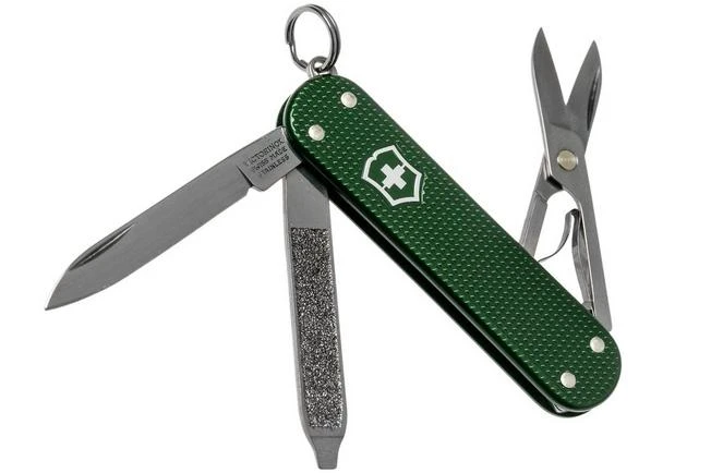 Victorinox Classic Alox Green 0.6221-24R4.KTE1 Knivesandtools Edition, Swiss Pocket Knife 3 Victorinox Classic Alox Green 0.6221-24R4.KTE1 Knivesandtools Edition, Swiss Pocket Knife