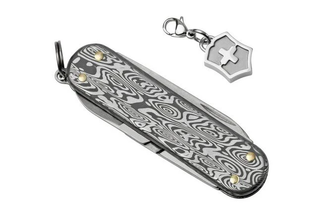 Victorinox Classic SD Brilliant, Damast, 0.6221.34 Swiss Pocket Knife 7 Victorinox Classic SD Brilliant, Damast, 0.6221.34 Swiss Pocket Knife - Image 5