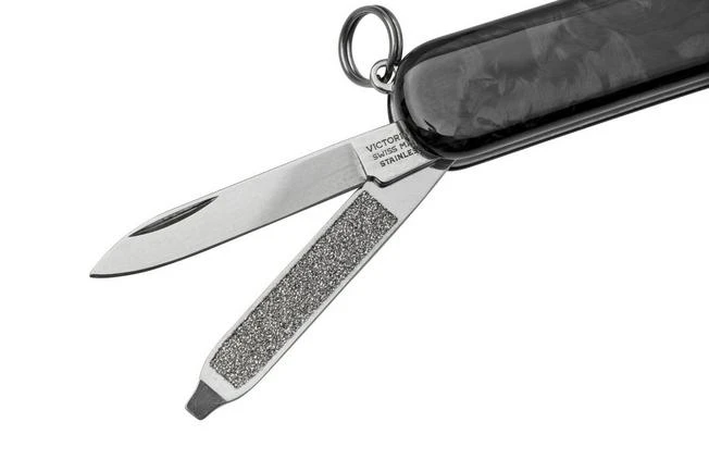 Victorinox Classic SD Brilliant, Carbon, 0.6221.90 Swiss Pocket Knife 5 Victorinox Classic SD Brilliant, Carbon, 0.6221.90 Swiss Pocket Knife - Image 3