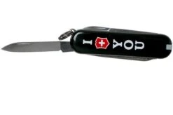 Victorinox Classic ‘The Gift’, I Love You, Black 0.6233.853 Swiss Pocket Knife 10 Victorinox Classic ‘The Gift’, I Love You, Black 0.6233.853 Swiss Pocket Knife -Chic Knife Store VT0 6223 853 03 victorinox