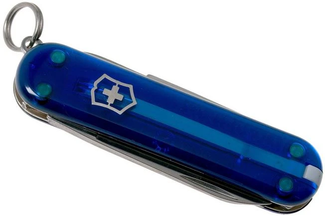 Victorinox Classic SD Translucent Colours, Deep Ocean 0.6223.T2G Swiss Pocket Knife 6 Victorinox Classic SD Translucent Colours, Deep Ocean 0.6223.T2G Swiss Pocket Knife - Image 4