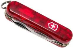 Victorinox Midnite Manager, Swiss Pocket Knife, Transparant Red -Chic Knife Store VT0 6366 T 04 victorinox vt0 6366 t 04