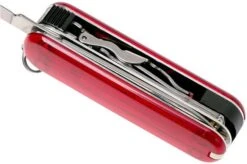 Victorinox Nail Clip 580, Swiss Pocket Knife, Transparant Red -Chic Knife Store VT0 6463 T 06 victorinox vt0 6463 t 06