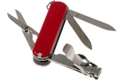 Victorinox Nail Clip 580, Swiss Pocket Knife, Red -Chic Knife Store VT0 6463 02 victorinox vt0 6463 02