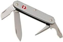 Victorinox Pioneer Electrician Alox Silver, Swiss Pocket Knife