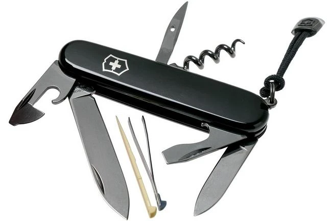 Victorinox Spartan PS Black 1.3603.3P Swiss Pocket Knife 3 Victorinox Spartan PS Black 1.3603.3P Swiss Pocket Knife