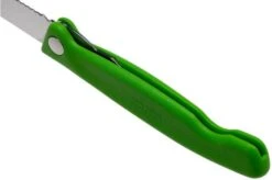Victorinox SwissClassic 6.7836.F4B Serrated Foldable Vegetable Knife, Green -Chic Knife Store VT6 7836 F4B 05 victorinox