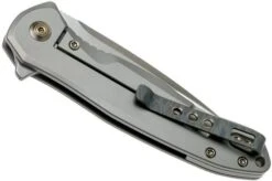 WE Knife Kitefin 2001H Grey Titanium Pocket Knife -Chic Knife Store WK2001H 04 we knife