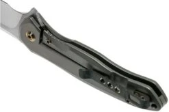 WE Knife Kitefin 2001H Grey Titanium Pocket Knife -Chic Knife Store WK2001H 05 we knife