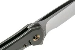 WE Knife Kitefin 2001H Grey Titanium Pocket Knife -Chic Knife Store WK2001H 06 we knife