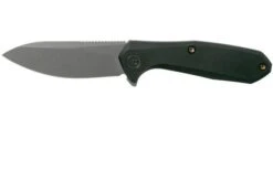 WE Knife Mote 2005C Black Pocket Knife, Ostap Hel Design