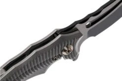 WE Knife 713C Sea Monster Gray Handle, Two Tone Blade Pocket Knife -Chic Knife Store WK713C 06 we knife wk713c 06