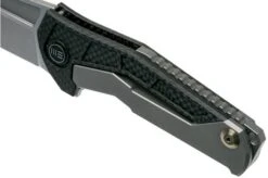 WE Knife 915A Sugga Grey Satin Pocket Knife, Mikkel Willumsen Design -Chic Knife Store WK915A 07 we knife