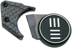 WE Knife Quark WE20021-2 Silver Neck Knife, Ostap Hel Design