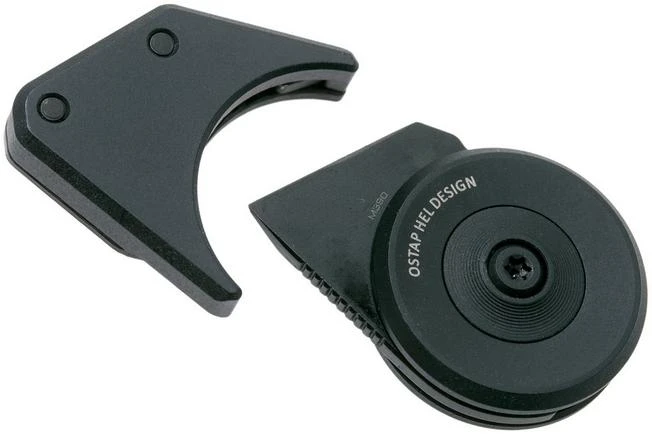 WE Knife Quark WE20021-2 Silver Neck Knife, Ostap Hel Design 4 WE Knife Quark WE20021-2 Silver Neck Knife, Ostap Hel Design - Image 2