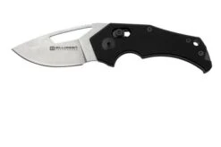 Willumsen Red E Nano, RN23BL Black G10, Stonewash Pocket Knife