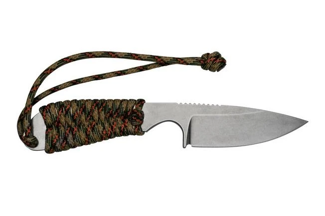 White River Knives M1 Backpacker Camo Paracord Neck Knife, Kydex Sheath 4 White River Knives M1 Backpacker Camo Paracord Neck Knife, Kydex Sheath - Image 2