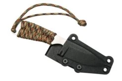 White River Knives M1 Backpacker Camo Paracord Neck Knife, Kydex Sheath -Chic Knife Store WRBP PCA 07 white river knives