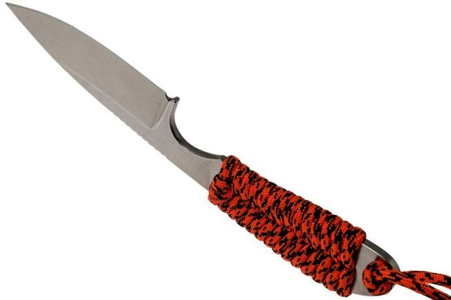 White River Knives M1 Backpacker Orange Paracord Neck Knife, Kydex Sheath 5 White River Knives M1 Backpacker Orange Paracord Neck Knife, Kydex Sheath - Image 3