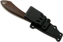 White River Knives Sendero Pack Hunting Knife Natural Burlap Micarta, Jerry Fisk Design -Chic Knife Store WRJF PAC BNA 07 white river knives