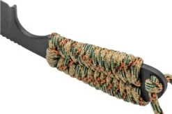 White River M1 Backpacker WRM1-PTS-CBI Treestand Camo Paracord, Black Coated, Neck Knife -Chic Knife Store WRM1 PTS CBI 06 whiteriver