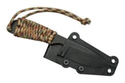 White River M1 Backpacker WRM1-PTS-CBI Treestand Camo Paracord, Black Coated, Neck Knife -Chic Knife Store WRM1 PTS CBI 07 whiteriver