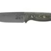 White River Knives Ursus 45 Black & OD Green Linen Micarta Bushcraft Knife -Chic Knife Store WRUR45 LBO 01 white river knives
