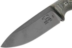 White River Knives Ursus 45 Black & OD Green Linen Micarta Bushcraft Knife -Chic Knife Store WRUR45 LBO 03 white river knives