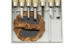 Yoshiharu L-7 Maruichi Japanese Wood Carving Knives, Set Of 7 With Baren -Chic Knife Store YSH 026 03 yoshiharu