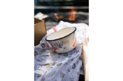 Knivesandtools Enamel Saucepan E-SP14-01, 14 Cm, Enamel Sauce Pan -Chic Knife Store knivesandtools enamelware 07