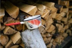 Knivesandtools Enamel Saucepan E-SP14-01, 14 Cm, Enamel Sauce Pan -Chic Knife Store knivesandtools enamelware 13